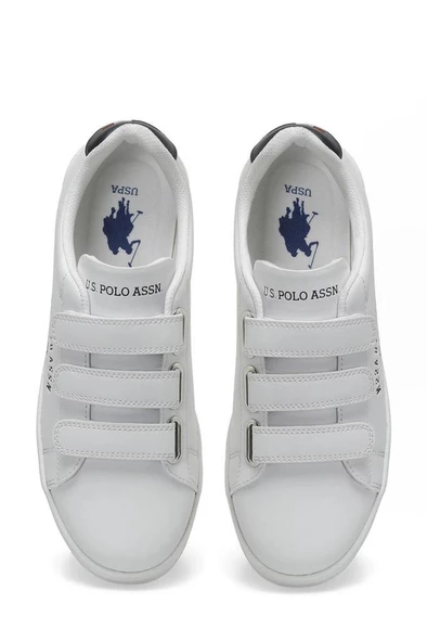 U.S.POLO ASSN SINGER 3FX BEYAZ ÇIRTLI COMFORT CASUAL GÜNLÜK SPOR AYAKKABISI - Resim 6