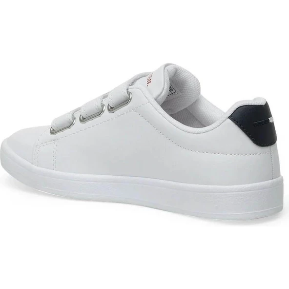 U.S.POLO ASSN SINGER 3FX BEYAZ ÇIRTLI COMFORT CASUAL GÜNLÜK SPOR AYAKKABISI - Resim 4