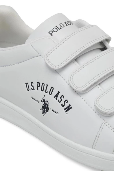 U.S.POLO ASSN SINGER 3FX BEYAZ ÇIRTLI COMFORT CASUAL GÜNLÜK SPOR AYAKKABISI - Resim 8