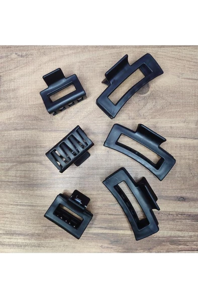 Kadın Renkli Karşık Mandal Toka Seti (RENKLİ KISKAÇLI SAÇ TOKASI 8,5 CM) - 9