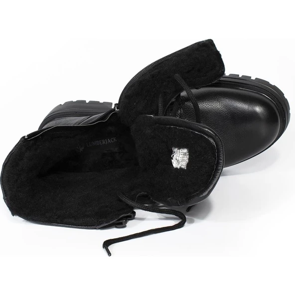 LUMBERJACK WAGNER HAKİKİ DERİ İÇERİSİ FULL KÜRKLÜ ANATOMİK BOT - Resim 7