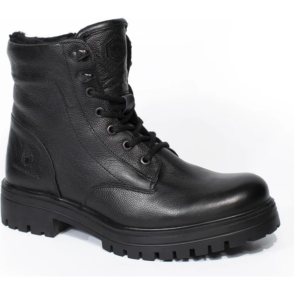 LUMBERJACK WAGNER HAKİKİ DERİ İÇERİSİ FULL KÜRKLÜ ANATOMİK BOT - Resim 9