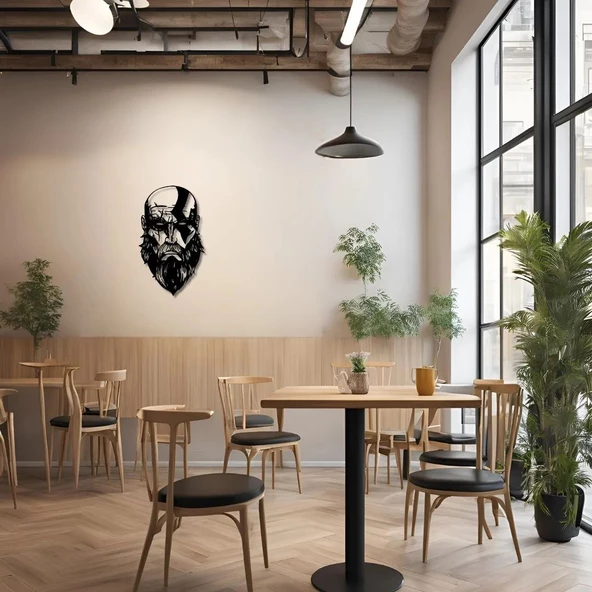 Dekoratif Metal Sanatı Kratos God of War Metal Duvar Tablosu Pop Art - Resim 5