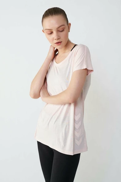 HUMMEL KADIN KISA KOL T-SHIRT JENSY T-SHIRT 911318 - 11