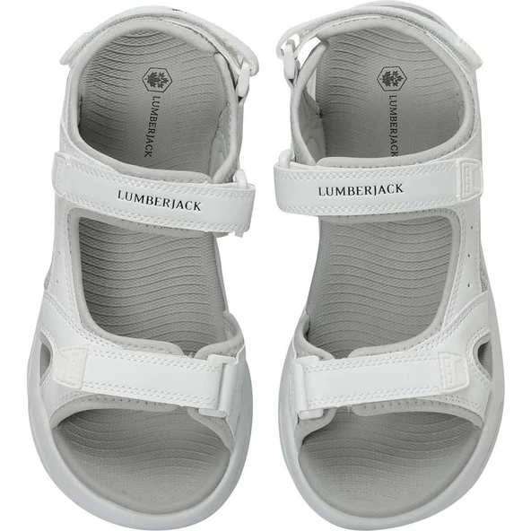 LUMBERJACK GENA 4FX BEYAZ ANATOMİK ÇIRTLI SPOR CASUAL SANDALET - 6