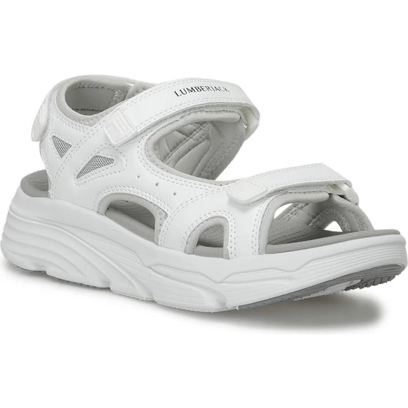 LUMBERJACK GENA 4FX BEYAZ ANATOMİK ÇIRTLI SPOR CASUAL SANDALET - 2