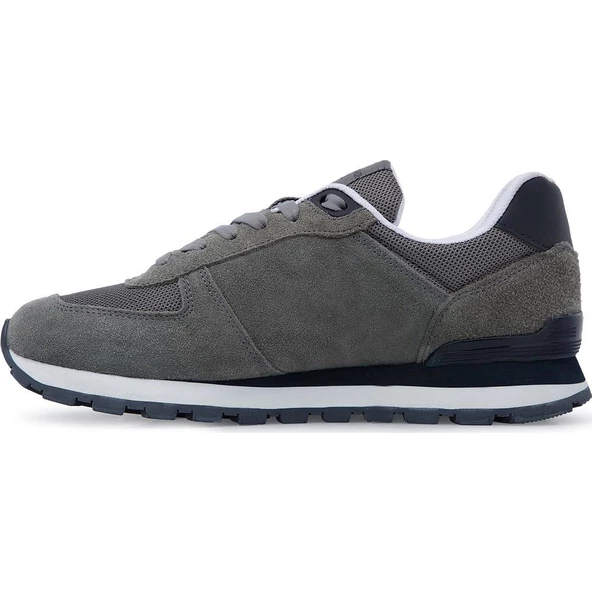 HAMMER JACK 102 19250 GRİ RENK HAKİKİ DERİ COMFORT CASUAL UNİSEX SPOR AYAKKABISI - 4