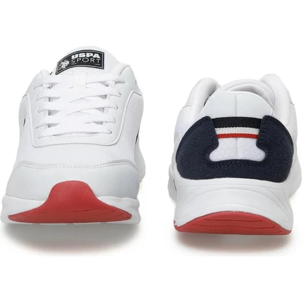 U.S.POLO ASSN MOSS 3FX BEYAZ COMFORT CASUAL GÜNLÜK SPOR AYAKKABISI - Resim 7
