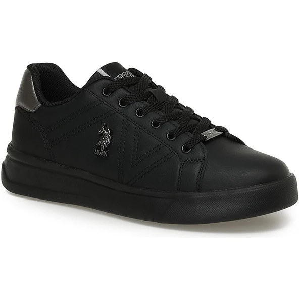 U.S.POLO ASSN EXTRA 3PR SİYAH SİYAH COMFORT CASUAL GÜNLÜK  SPOR AYAKKABISI