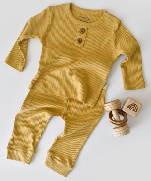 Bebek Pantolon ve Uzun Kollu Tişört Seti, Bebek ve Yenidoğan Serisi - CSYM11505