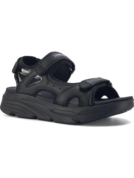 LUMBERJACK GENA 3FX SİYAH COMFORT CASUAL ANATOMİK ÇIRTLI SPOR SANDALET