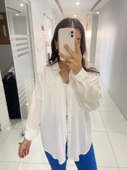 Oversize Salaş Gömlek - 2