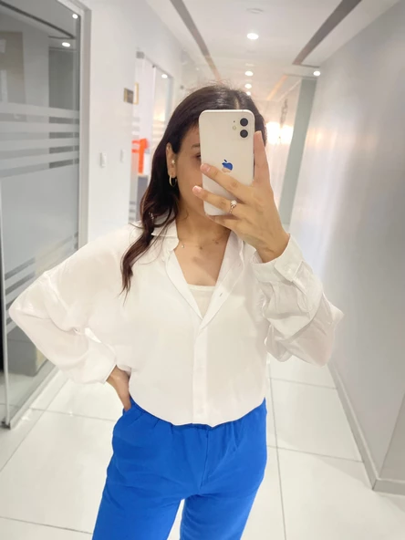 Oversize Salaş Gömlek - 6