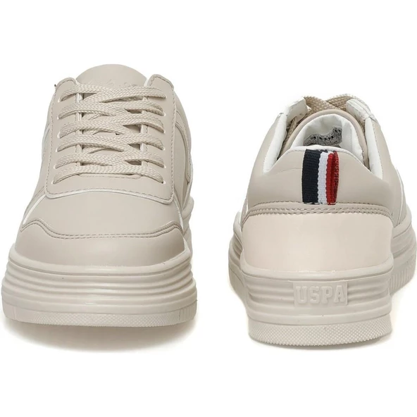 U.S.POLO ASSN SURI 3PR BEJ COMFORT CASUAL GÜNLÜK SNEAKER SPOR AYAKKABISI - Resim 4