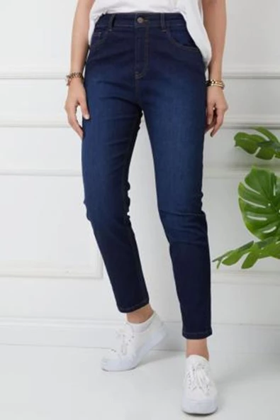 Doğal Kumaşlı Kot Pantolon - 3