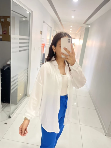 Oversize Salaş Gömlek - 3