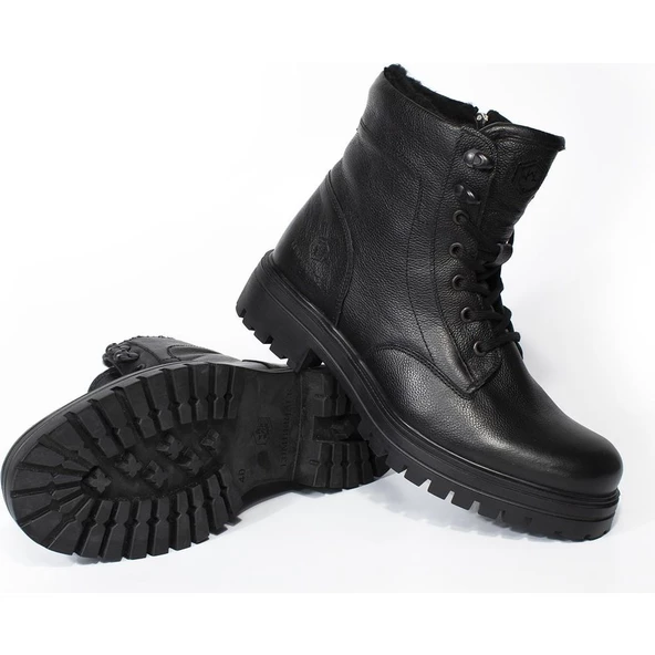 LUMBERJACK WAGNER HAKİKİ DERİ İÇERİSİ FULL KÜRKLÜ ANATOMİK BOT - Resim 3