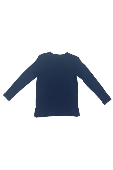Fenerbahçe Orijinal Lisanslı Yaldızlı Fb Logo Gri Çocuk Sweat - 8