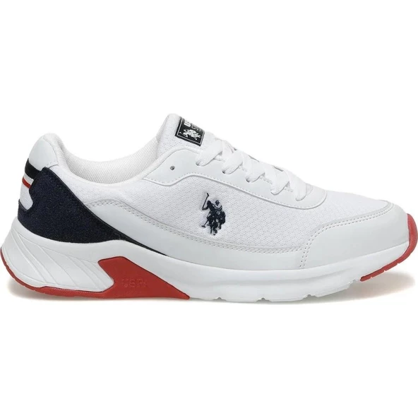 U.S.POLO ASSN MOSS 3FX BEYAZ COMFORT CASUAL GÜNLÜK SPOR AYAKKABISI - Resim 3