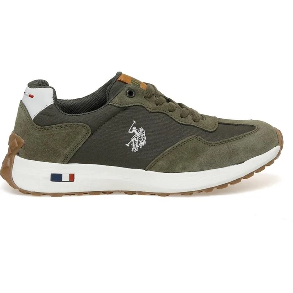 U.S.POLO ASSN COOPER 3FX HAKİ COMFORT CASUAL GÜNLÜK SPOR AYAKKABISI - 3