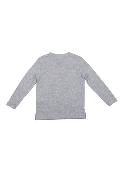 Fenerbahçe Orijinal Lisanslı Yaldızlı Fb Logo Gri Çocuk Sweat Hediyelik Ahşap Kutulu - 5