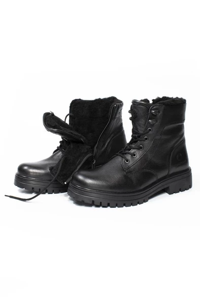 LUMBERJACK WAGNER KRK 1PR HAKİKİ DERİ İÇİ FULL KÜRKLÜ COMFORT CASUAL ERKEK BOT - Resim 7