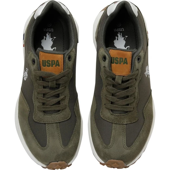 U.S.POLO ASSN COOPER 3FX HAKİ COMFORT CASUAL GÜNLÜK SPOR AYAKKABISI - 6
