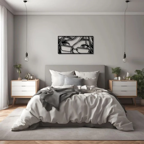 Artera Design Lazer Kesim Metal Duvar Dekoru 3 Parça Ağaç 2 (3 Tree 2) Metal Duvar Tablosu Doğal - 5