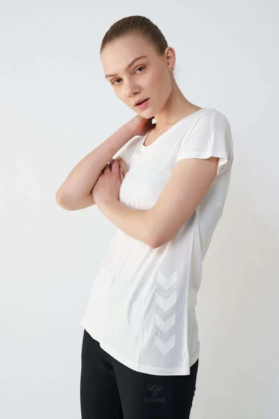 HUMMEL KADIN KISA KOL T-SHIRT JENSY T-SHIRT 911318 - 5