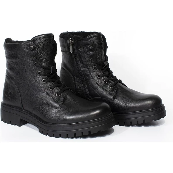 LUMBERJACK WAGNER HAKİKİ DERİ İÇERİSİ FULL KÜRKLÜ ANATOMİK BOT - Resim 6