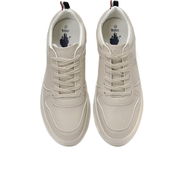 U.S.POLO ASSN SURI 3PR BEJ COMFORT CASUAL GÜNLÜK SNEAKER SPOR AYAKKABISI - Resim 3