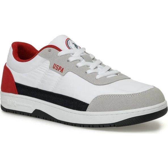 U.S.POLO ASSN HAMLET 3FX BEYAZ COMFORT CASUAL ANATOMİK SPOR AYAKKABISI - 4