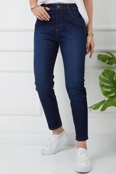 Doğal Kumaşlı Kot Pantolon