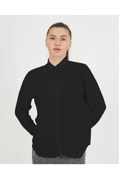 Oversize Salaş Gömlek - 9