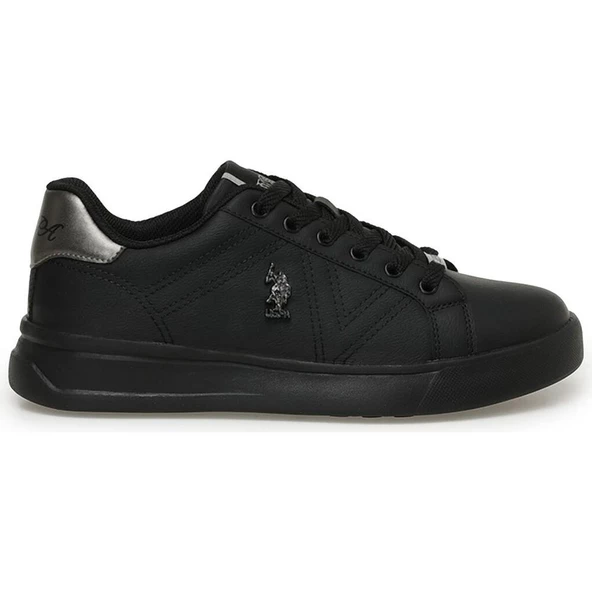 U.S.POLO ASSN EXTRA 3PR SİYAH SİYAH COMFORT CASUAL GÜNLÜK  SPOR AYAKKABISI - 3
