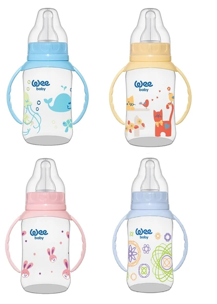 Wee Baby P.P Kulplu Biberon 150ML (Kod:744) Seçenekli