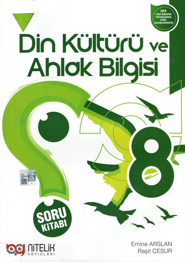 Nitelik Yayınları 8.Sınıf Din Kültürü Ve Ahlak Bilgisi Soru Kitabı