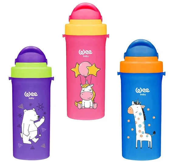 Wee Baby Pipetli Bardak 300ML (Kod:896) Seçenekli