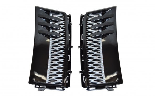 RANGE ROVER VOGUE (L322) ÇAMURLUK IZGARA SETİ SİYAH 2002-2012