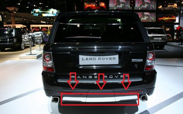 RANGE ROVER SPORT AUTOBIOGRAPHY ARKA TAMPON KAPLAMALARI - 2