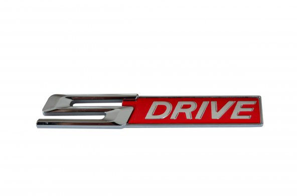 BMW SDRİVE (S DRİVE) YAZI ARMA KIRMIZI