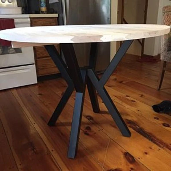 Yuvarlak Masa Ayağı Metal Masa Ayağı Ahtapot Tasarım - Resim 10