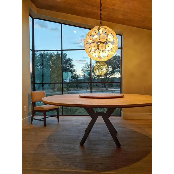 Yuvarlak Masa Ayağı Metal Masa Ayağı Ahtapot Tasarım - Resim 7