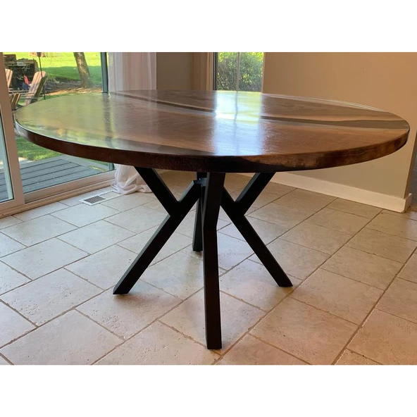 Yuvarlak Masa Ayağı Metal Masa Ayağı Ahtapot Tasarım - Resim 3