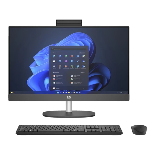 HP PROONE 245 G10 8T2S6ES R5-7520U 8GB 512GB SSD 23.8'' FDOS SİYAH