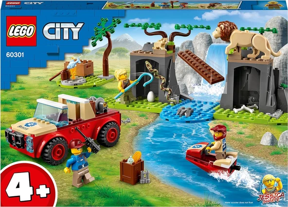 LEGO 60301City Vahşi Hayvan Kurtarma Jipi