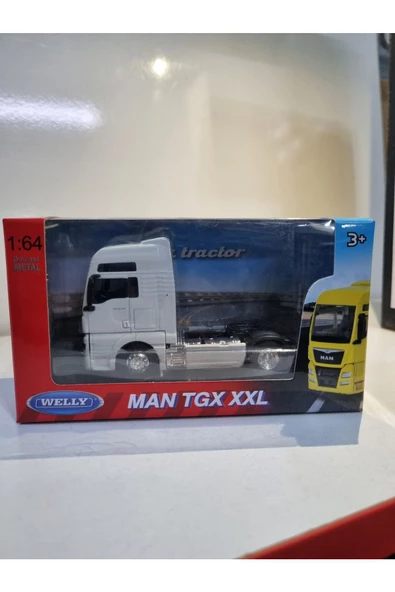 HEPSİLAZIM Diecast Model Araç 9 Cm Man TGX XXL Metal Çekici Oyuncak Tır Kafa - 4