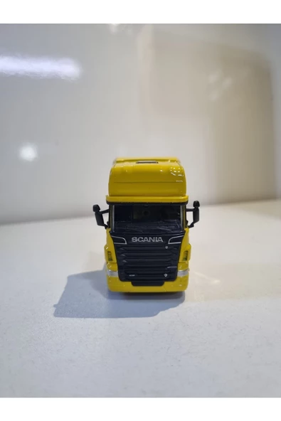 HEPSİLAZIM Diecast Model Araç 9 Cm Scania V8 R730 Metal Çekici Oyuncak Tır Kafa - 2