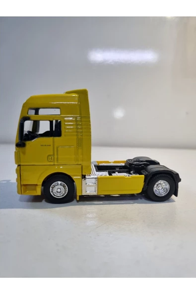 HEPSİLAZIM Sarı Renkli Man TGX XXL Metal Tır Oyuncak Araba 9 cm