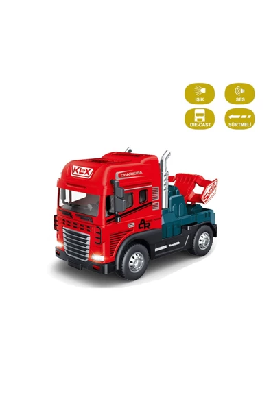 HEPSİLAZIM Işıklı Müzikli Oyuncak Tır Çocuk Oyuncağı Müzikli Oyuncak Araç - 4